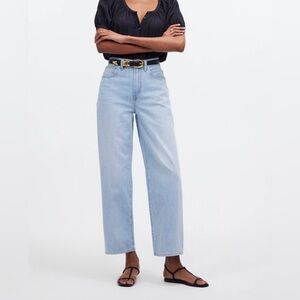 Madewell Wide-Leg Crop Jean